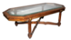 Picture of Wood/Glass Coffee Table