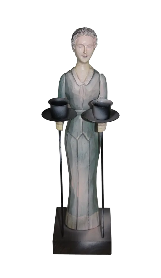 Edwardian Doll Candle Holder