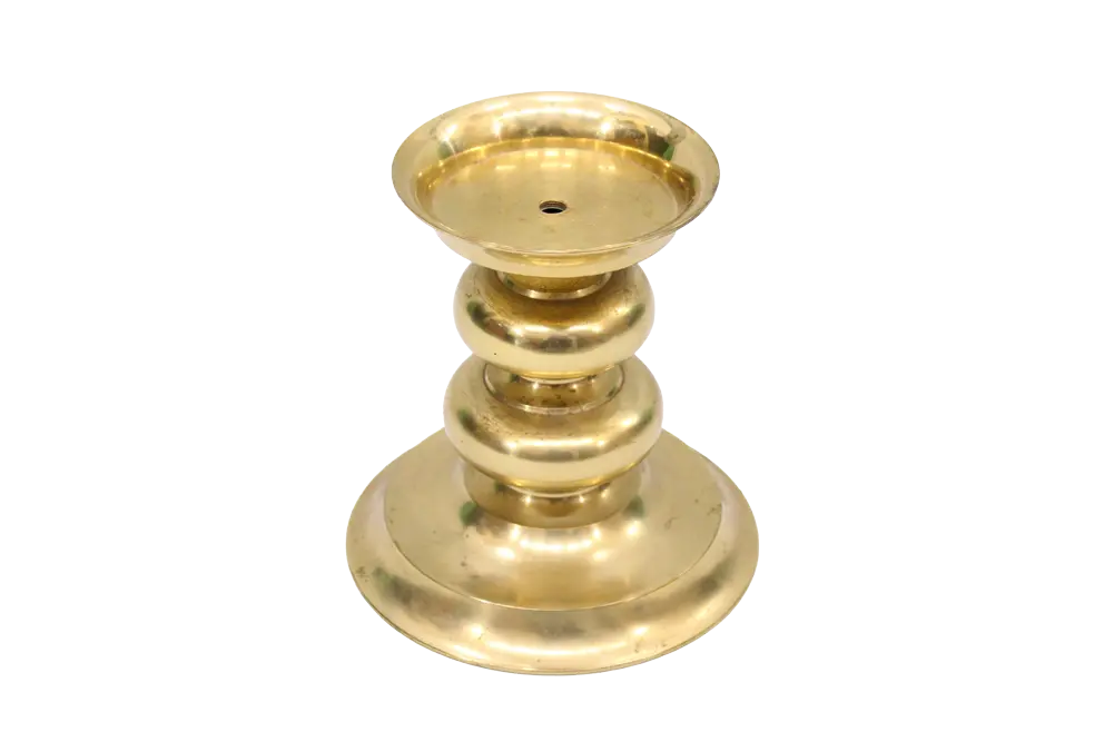 Brass Candle Pedestal