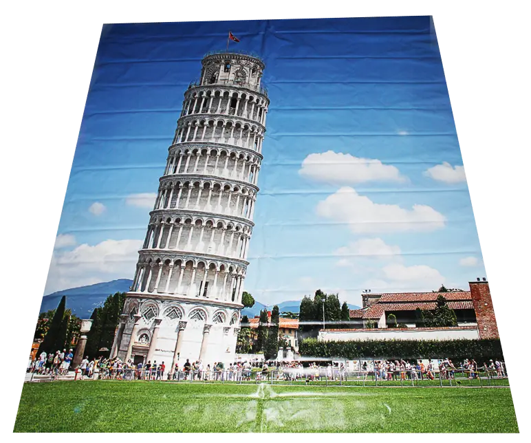 Leaning Tower of Pisa Backdrop