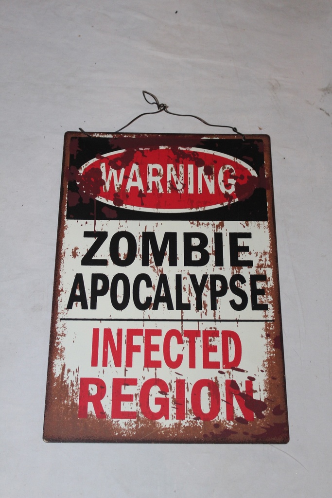 Zombie Warning Sign