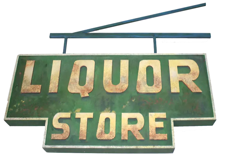 Liquor Store Sign