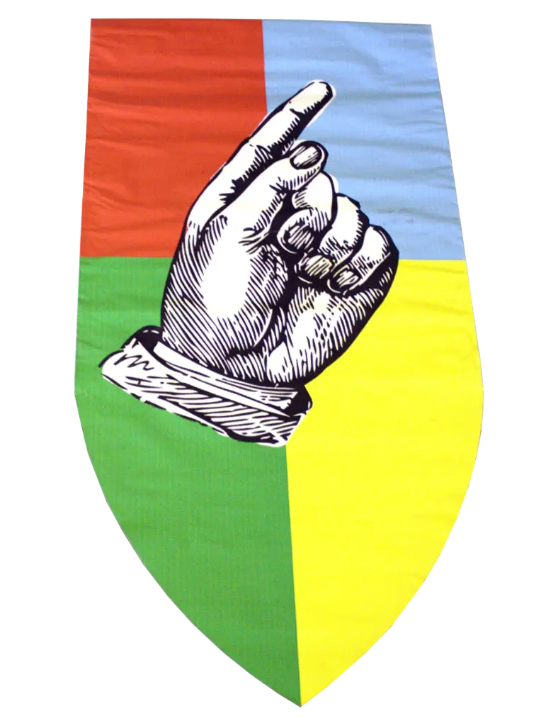 Spamalot Hand Banner