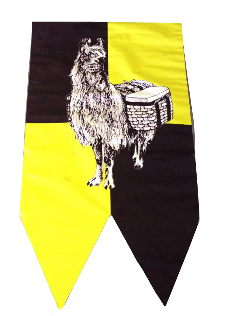 Spamalot Llama Banner