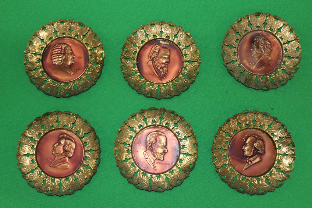 Brass Plate Set