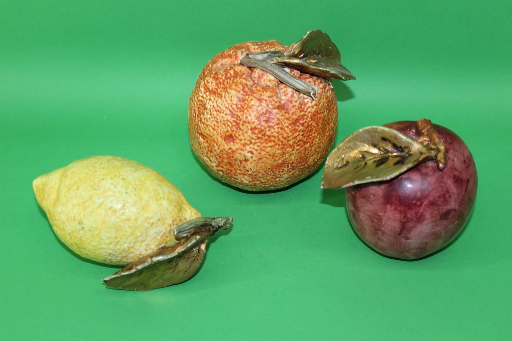 Decorative Ceramic Fruit Set