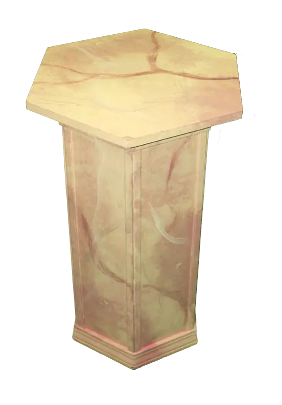 Peach Columns