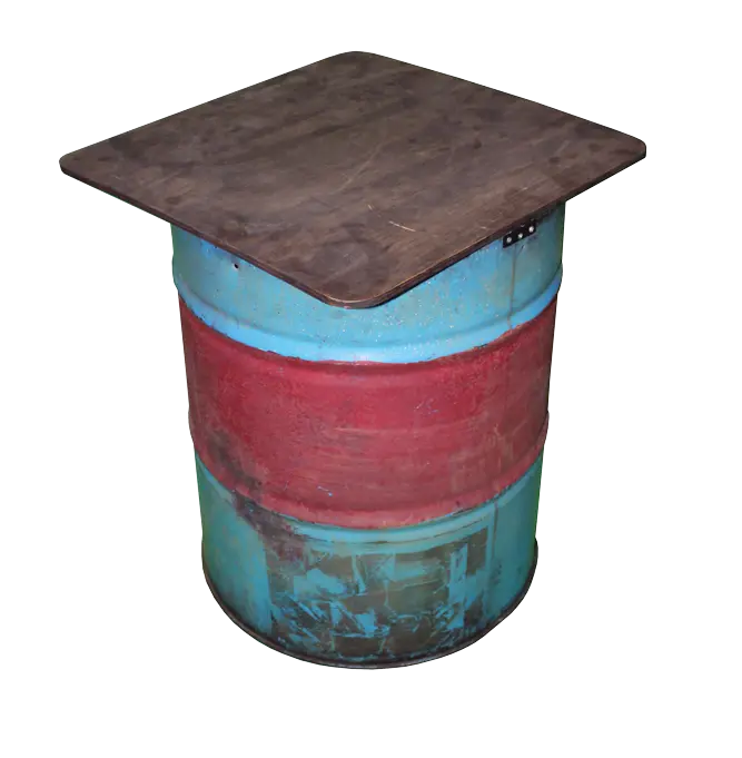 Metal Barrel Stand