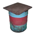 Metal Barrel Stand