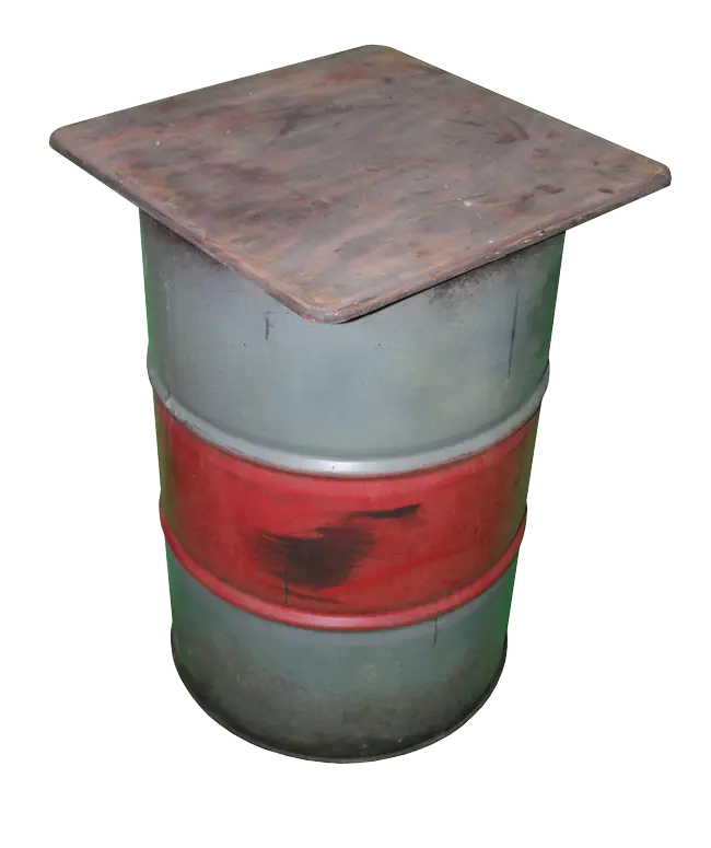 Metal Barrel Stand
