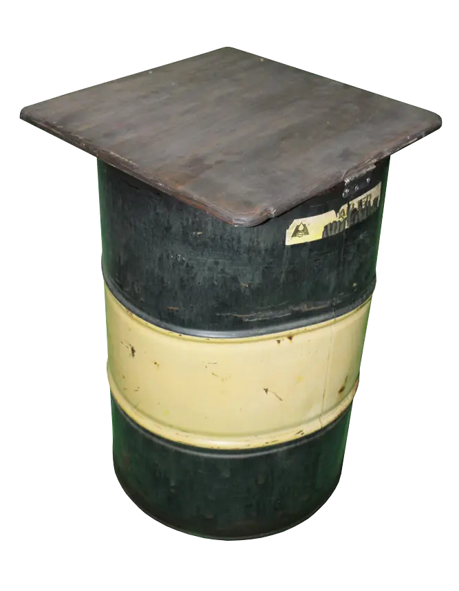 Metal Barrel Stand