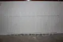 White Steel Fence