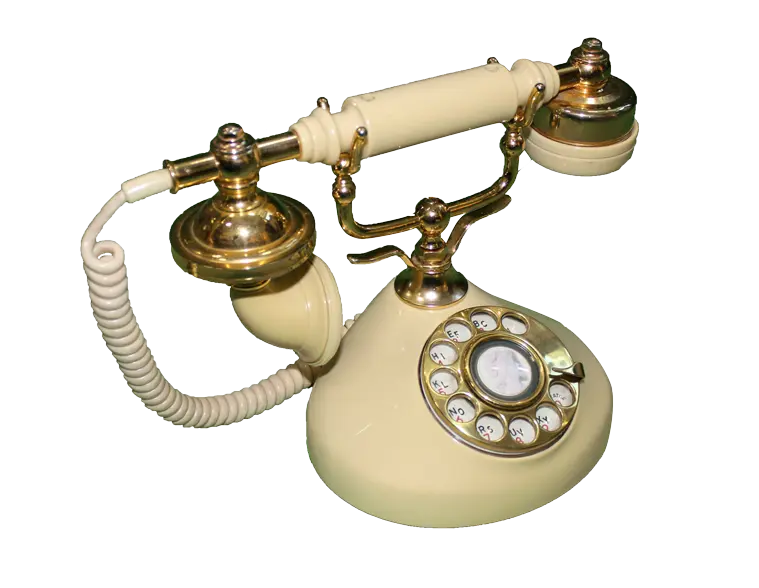 Fancy Rotary Desk Phone