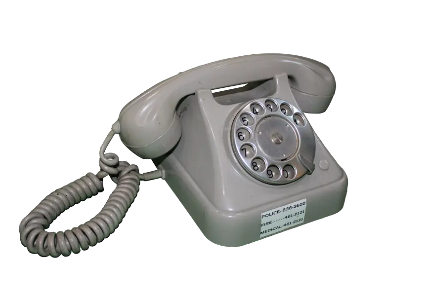 Rotary Desk Telephone