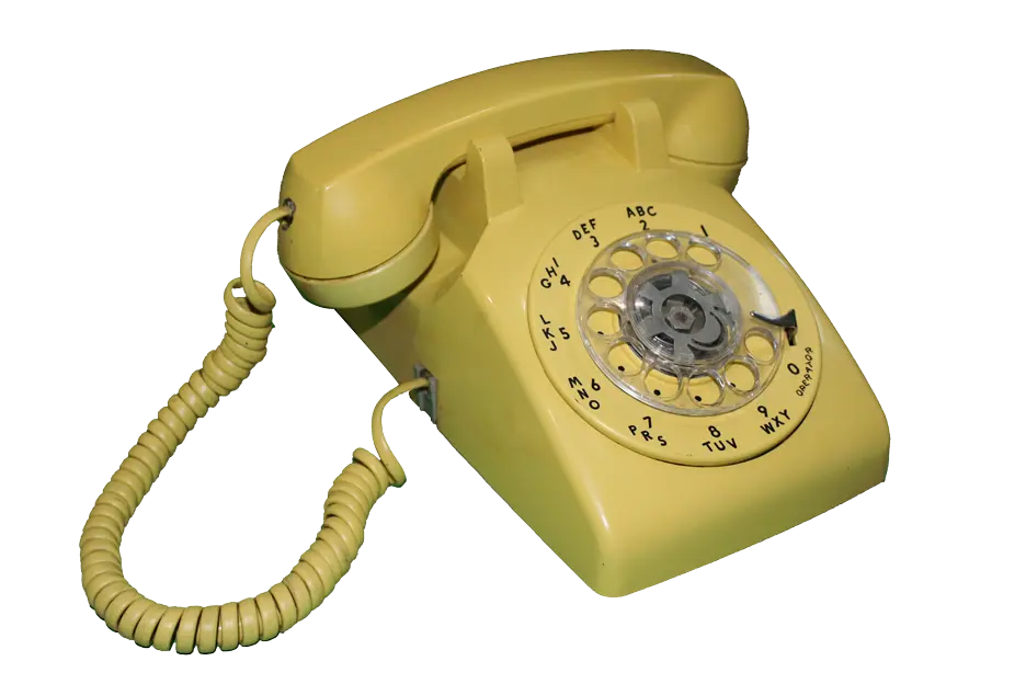 Rotary Desk Telephone