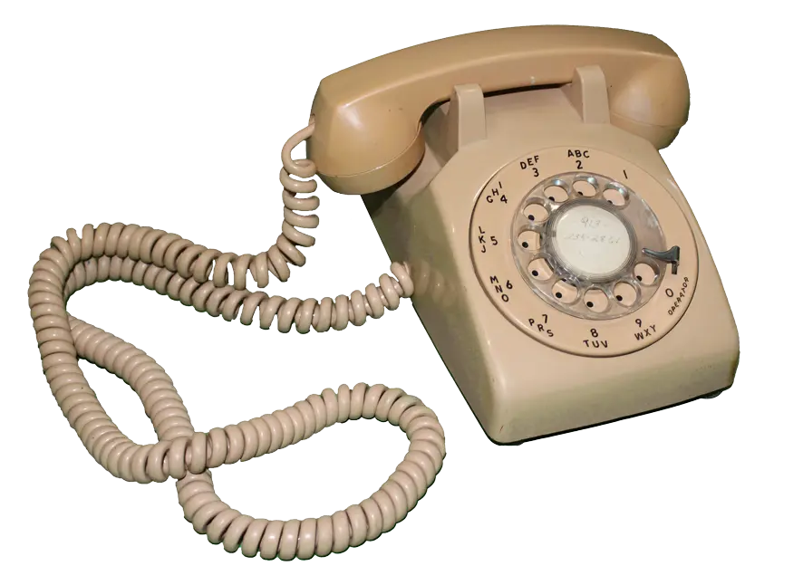 Rotary Desk Telephone