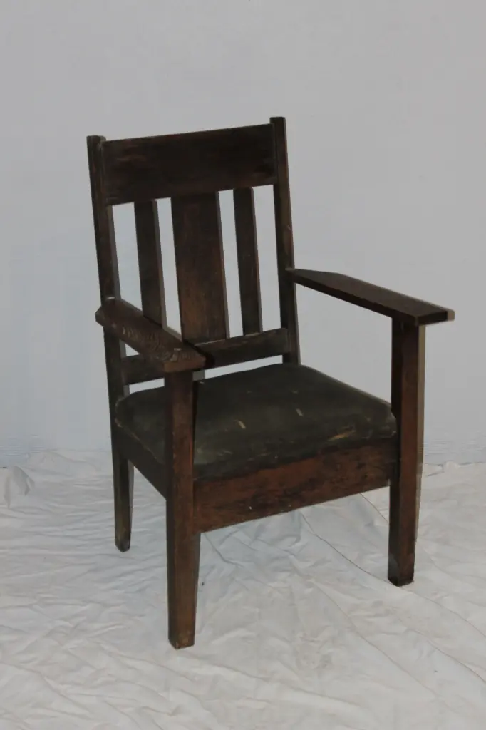 Distressed Armchair