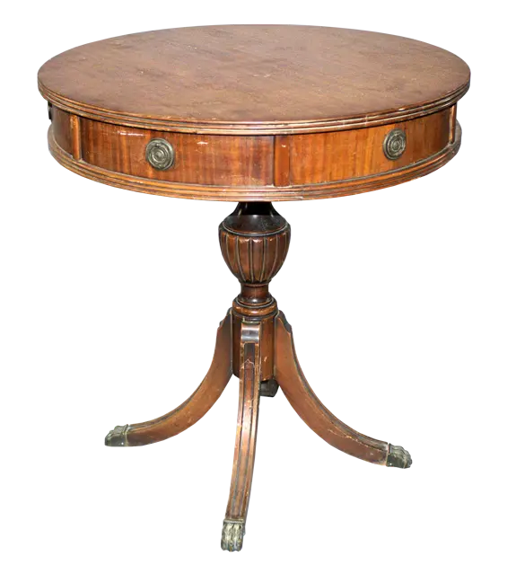 Pedestal Table - Brown