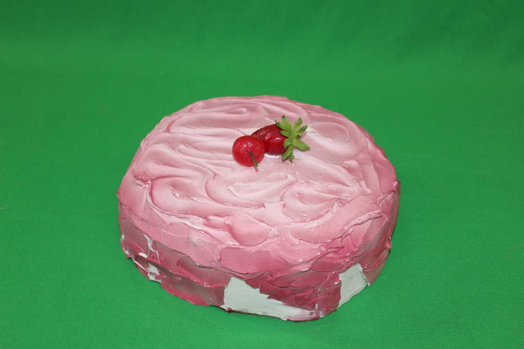 Pink Stawberry Cake