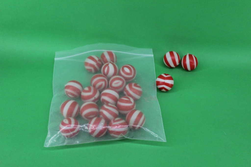 Peppermint Candy Balls - 1"