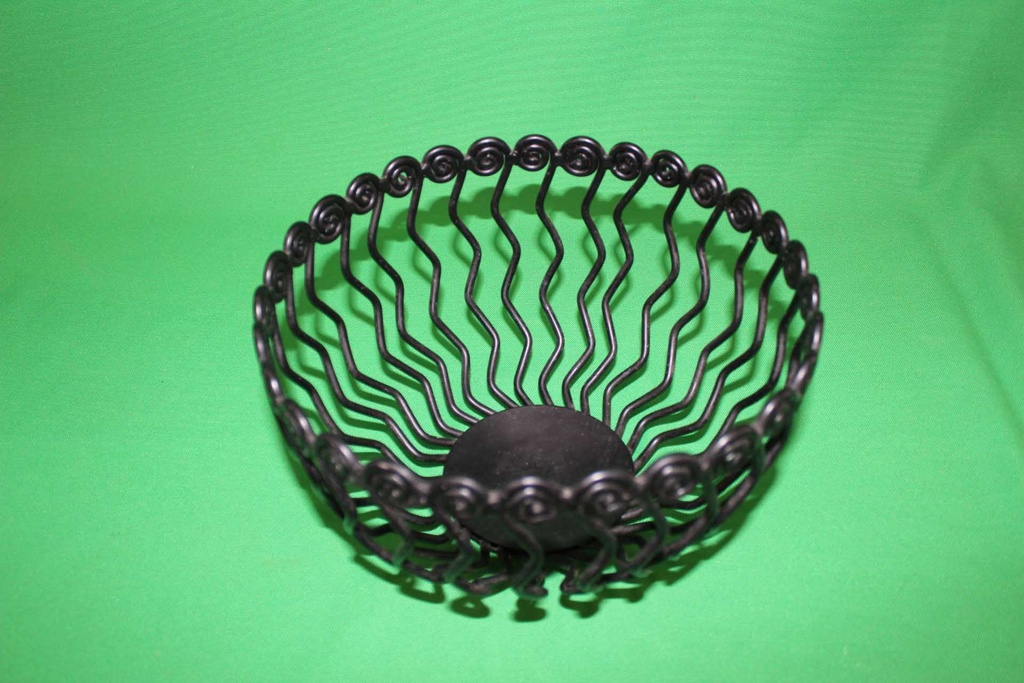 Black Swirl Bowl