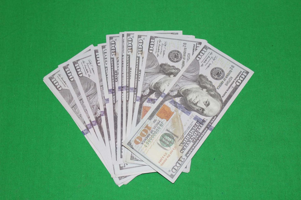 Stack of $100 Bills