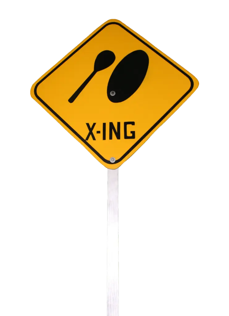 Dish & Spoon X-ing Sign - Travel Song Puppet