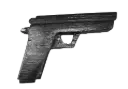 Wood Pistol - 8"