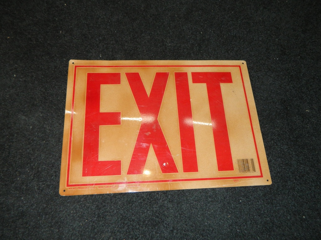 Exit Sign
