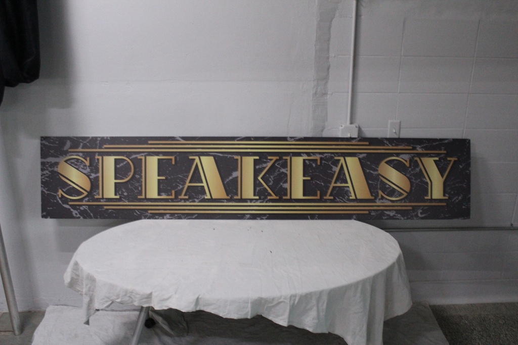 Speakeasy Sign