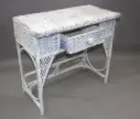 Wicker Desk