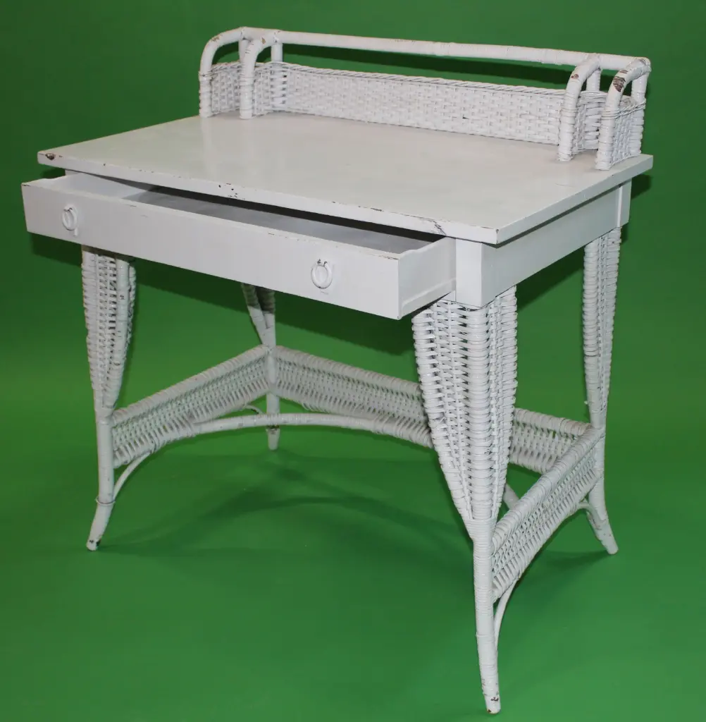 Wicker Desk