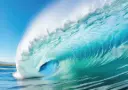 Great Wave Backdrop