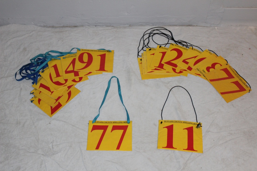 Spelling Bee Contestant Numbers