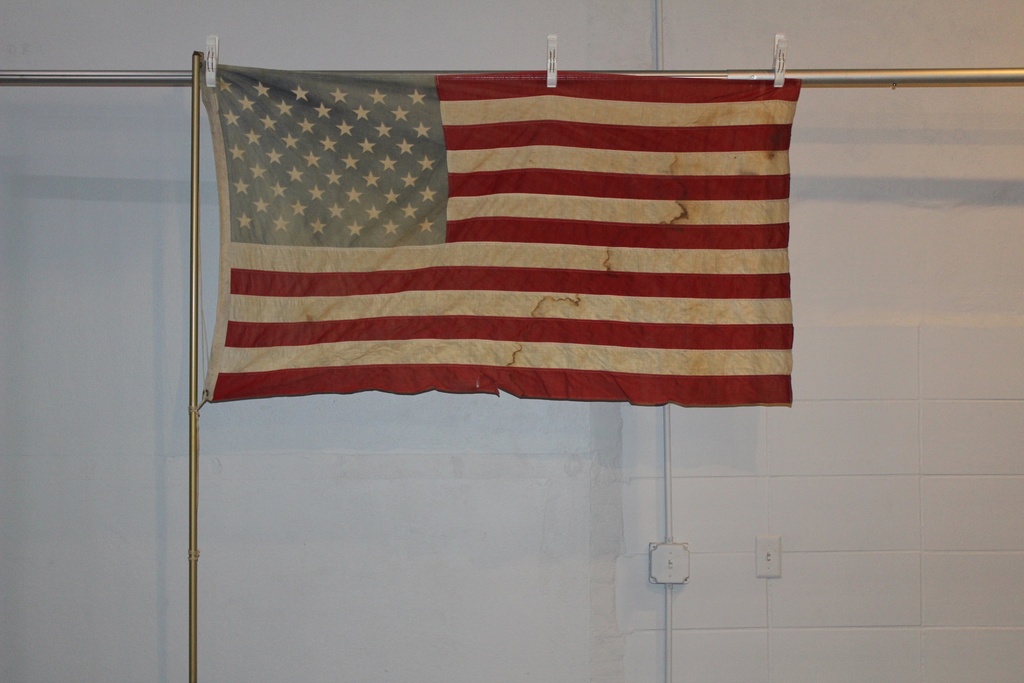 USA Flag on Pole