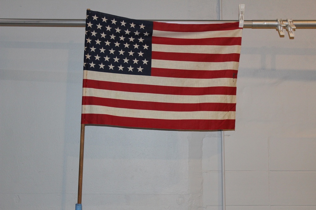 USA Flag on Pole