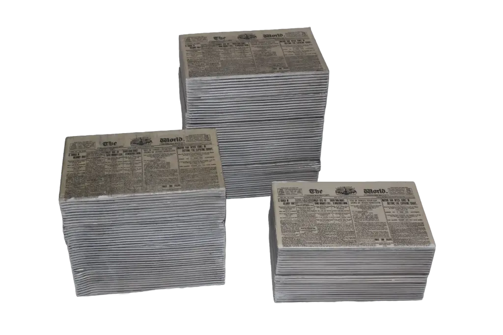 Newspaper Stack Stage Boxes
