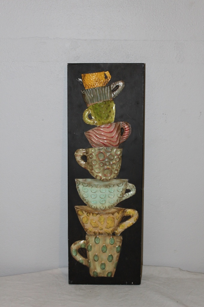 Stacked Mugs Wall Art