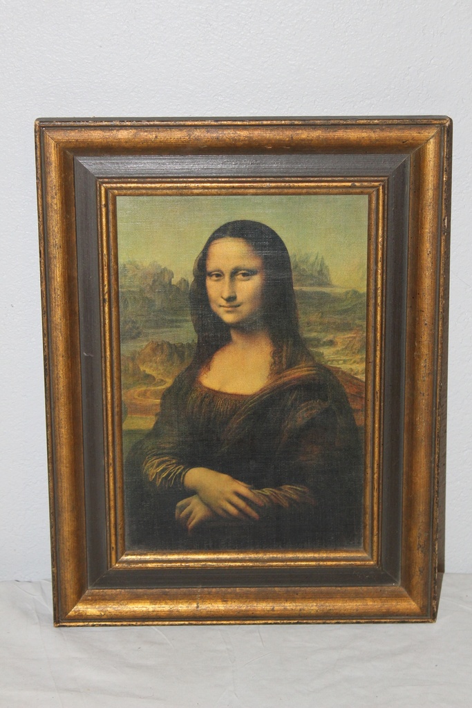 Framed Mona Lisa Replica