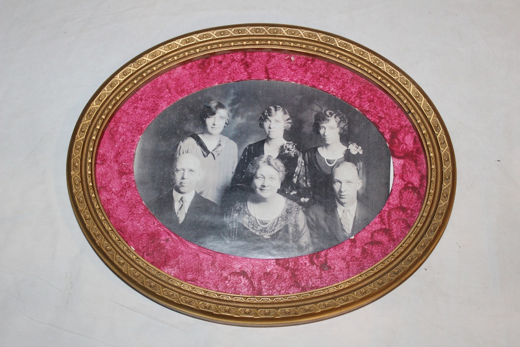 Framed Group Photo - 1920s