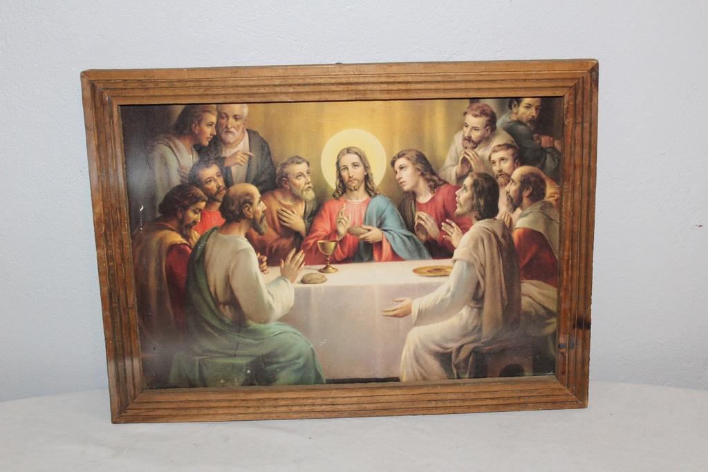 Framed The Last Supper Print