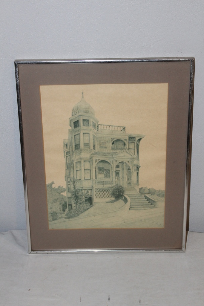 Framed Estate Drawings
