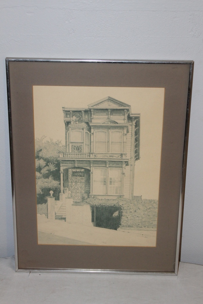 Framed Estate Drawings