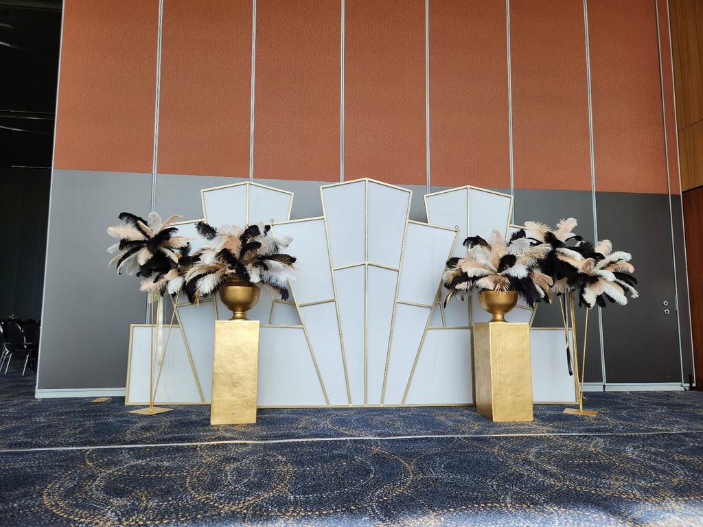 Art Deco Fan Stand