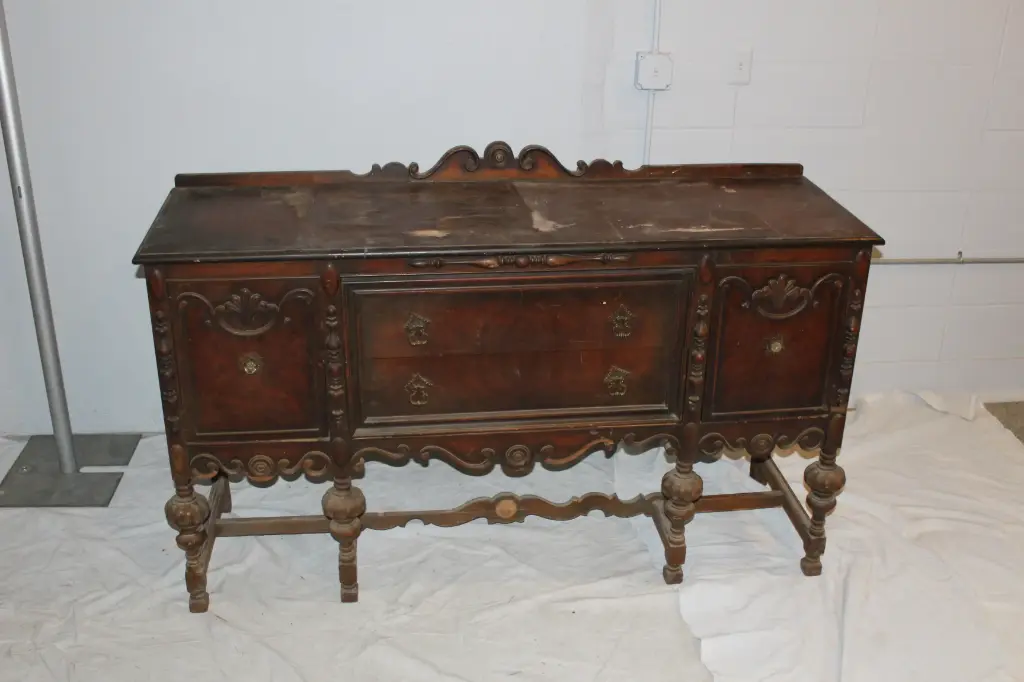 Distressed Credenza
