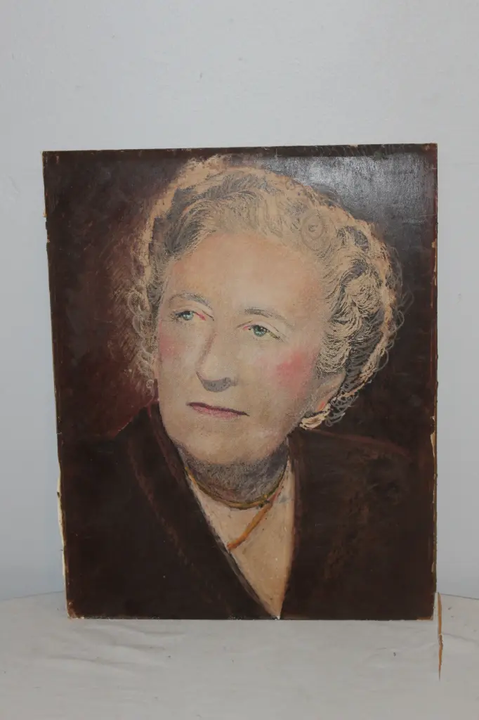 Agatha Christie Painting
