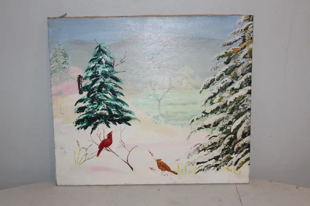 Snowscape Painting