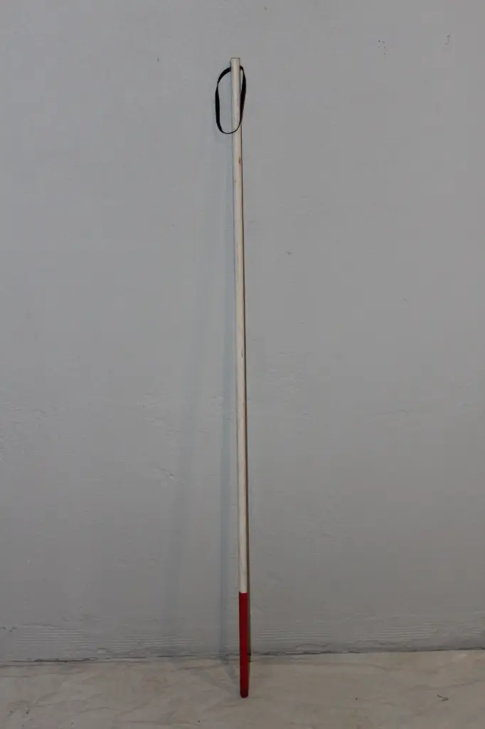 White Guide Cane