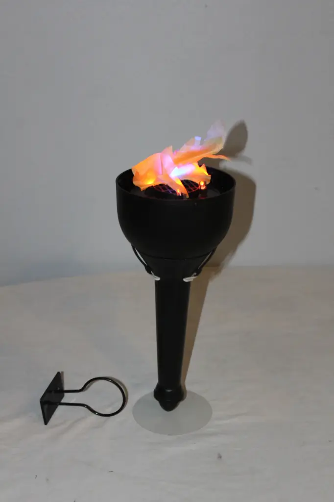 Black Hand Torch - Yellow Flames