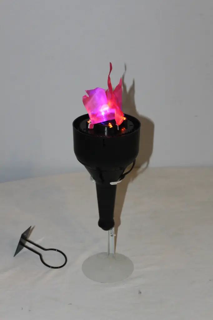 Black Hand Torch - Pink Flames